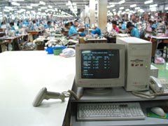 Bar-code Tracking Production System