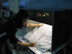 Fabric Shading Inspection Process
